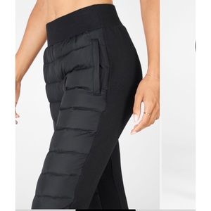 FABALETICS Aspen Puffer Jogger High-waisted style with side pockets, SZ S